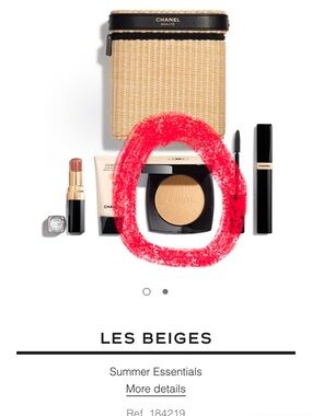 CHANEL Les Beiges highlighting powder NEW